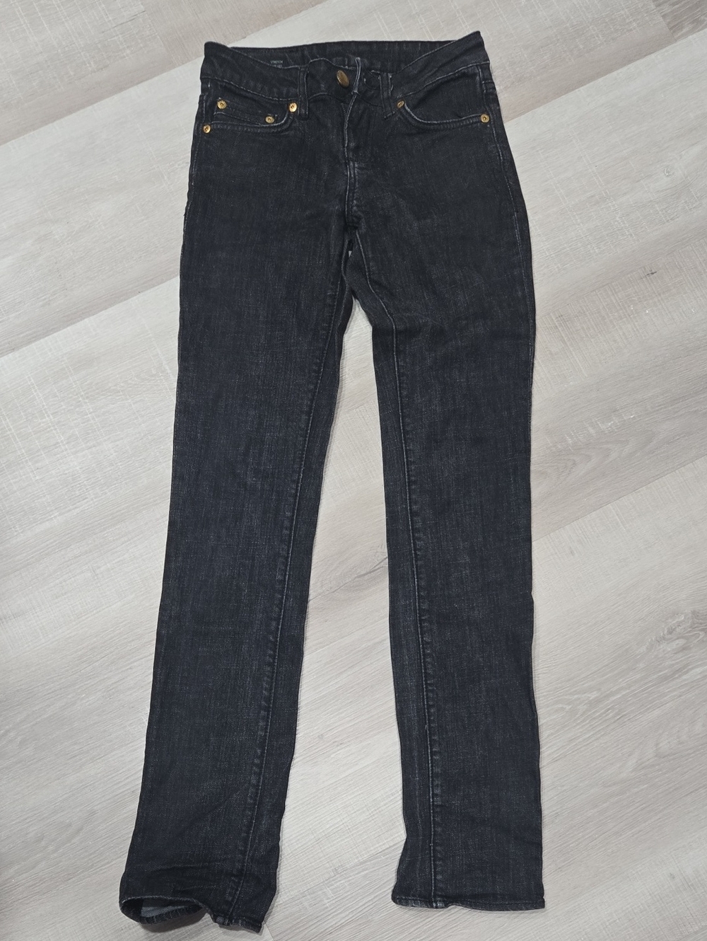 Buffalo David Bitton Black Straight-Leg Women's Jeans